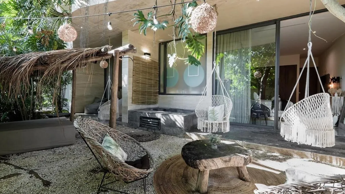 Boho-Luxe 2Br Garden&Plunge Pool Lejlighed Tulum