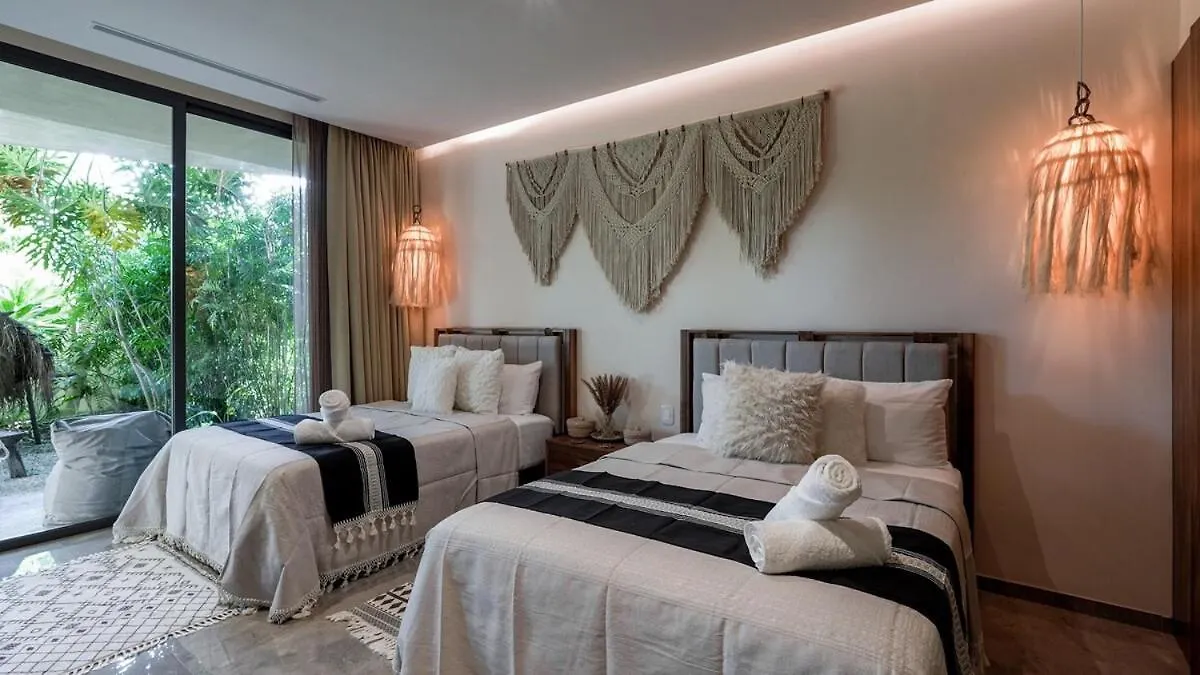 Boho-Luxe 2Br Garden&Plunge Pool Lejlighed Tulum